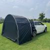 Outdoor car - trunk rear tent with canopy, sun - resistant camping equipment